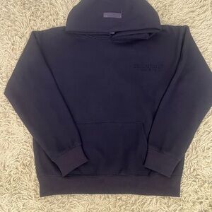 Black Essentials Hoodie